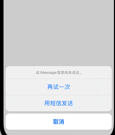 讷河apple维修iPhone上无法正常发送iMessage信息